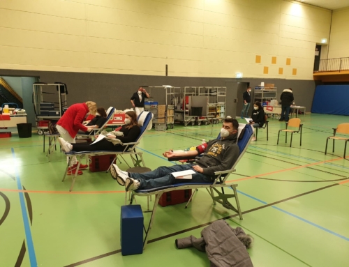 70 Jahre Blutspende! – BK Jülich unterstützt mit über 100 Spendenwilligen